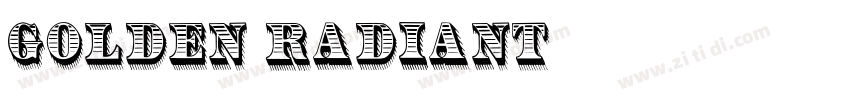 Golden Radiant字体转换